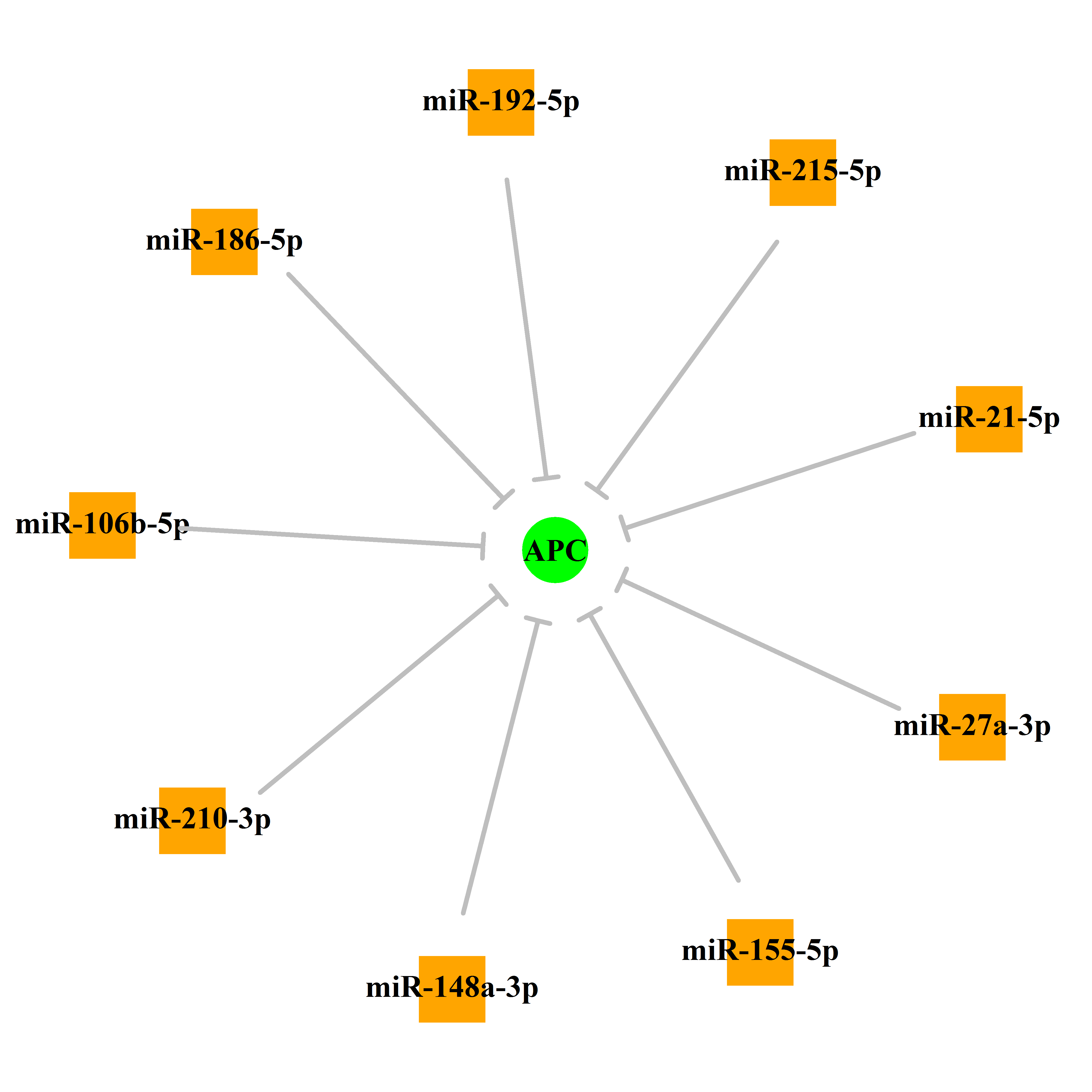 Experimentally validated miRNA-TS gene regulation information.