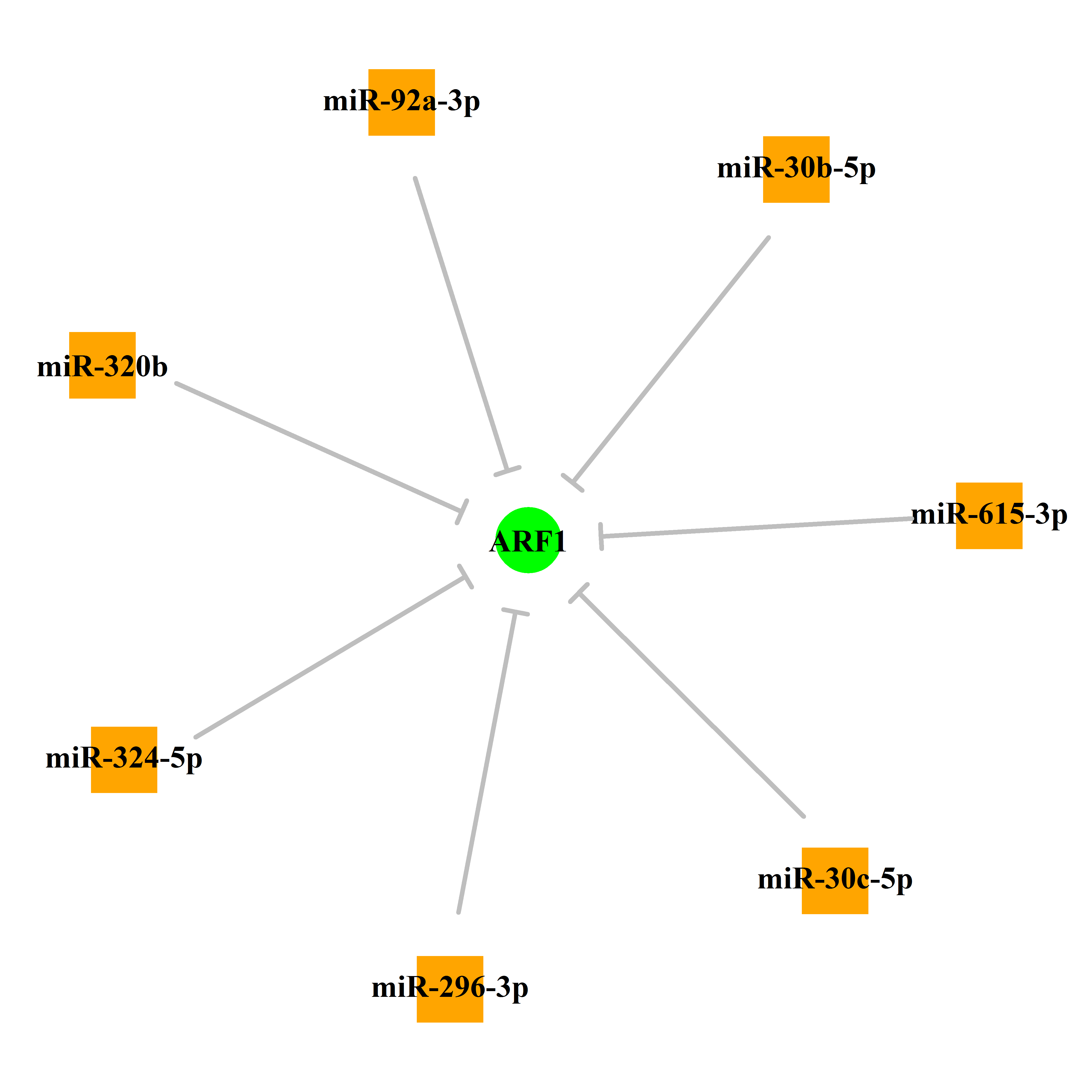 Experimentally validated miRNA-TS gene regulation information.