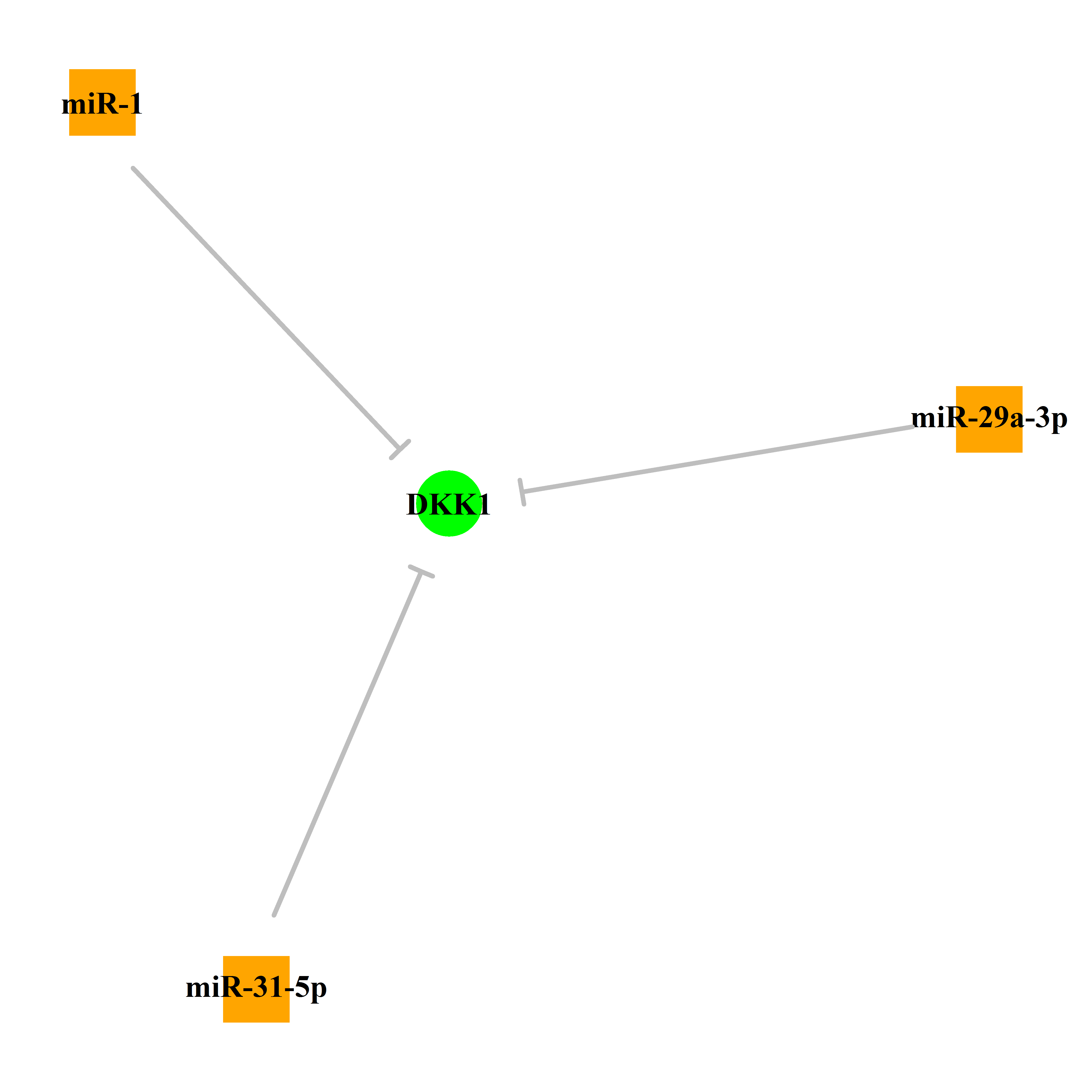 Experimentally validated miRNA-TS gene regulation information.