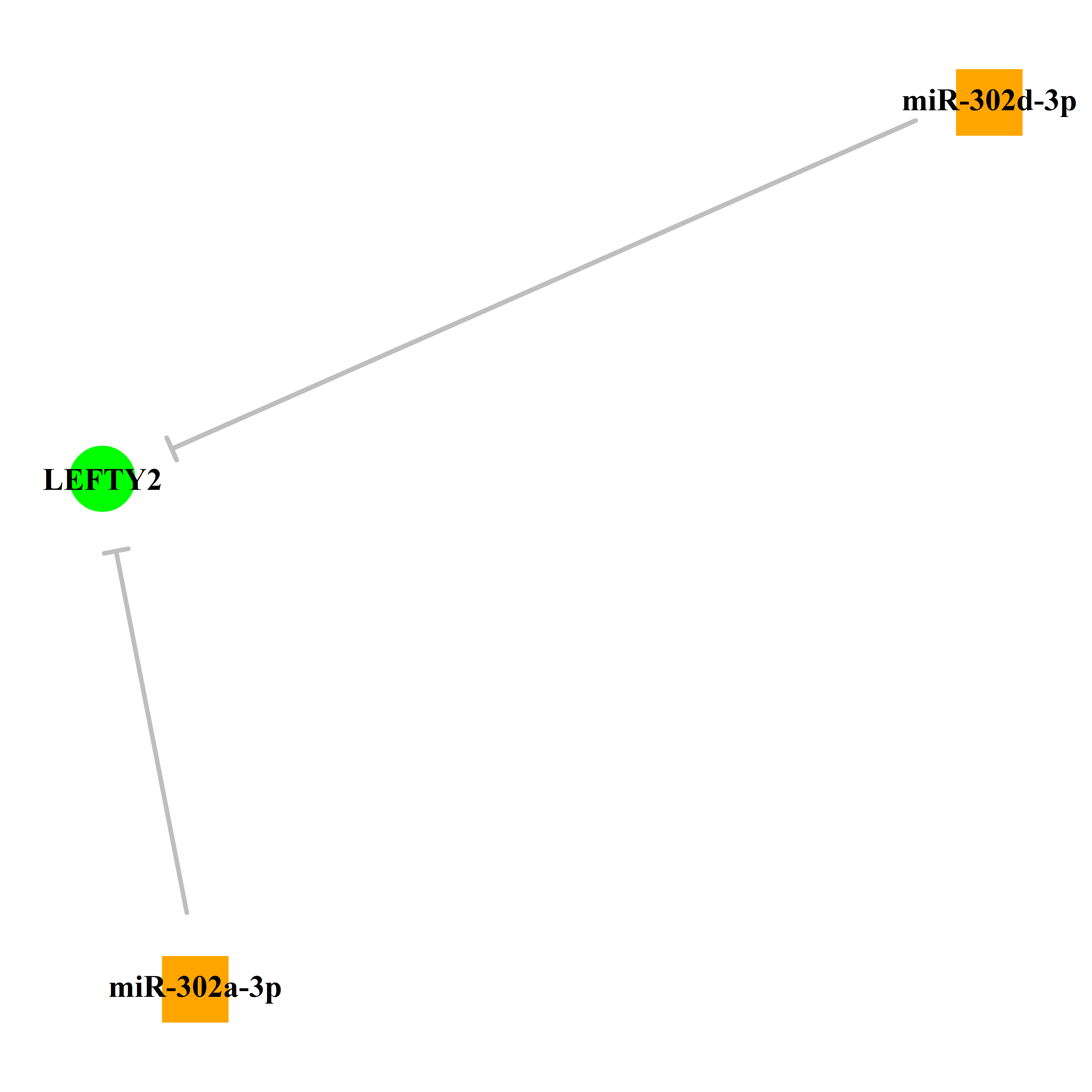 Experimentally validated miRNA-TS gene regulation information.