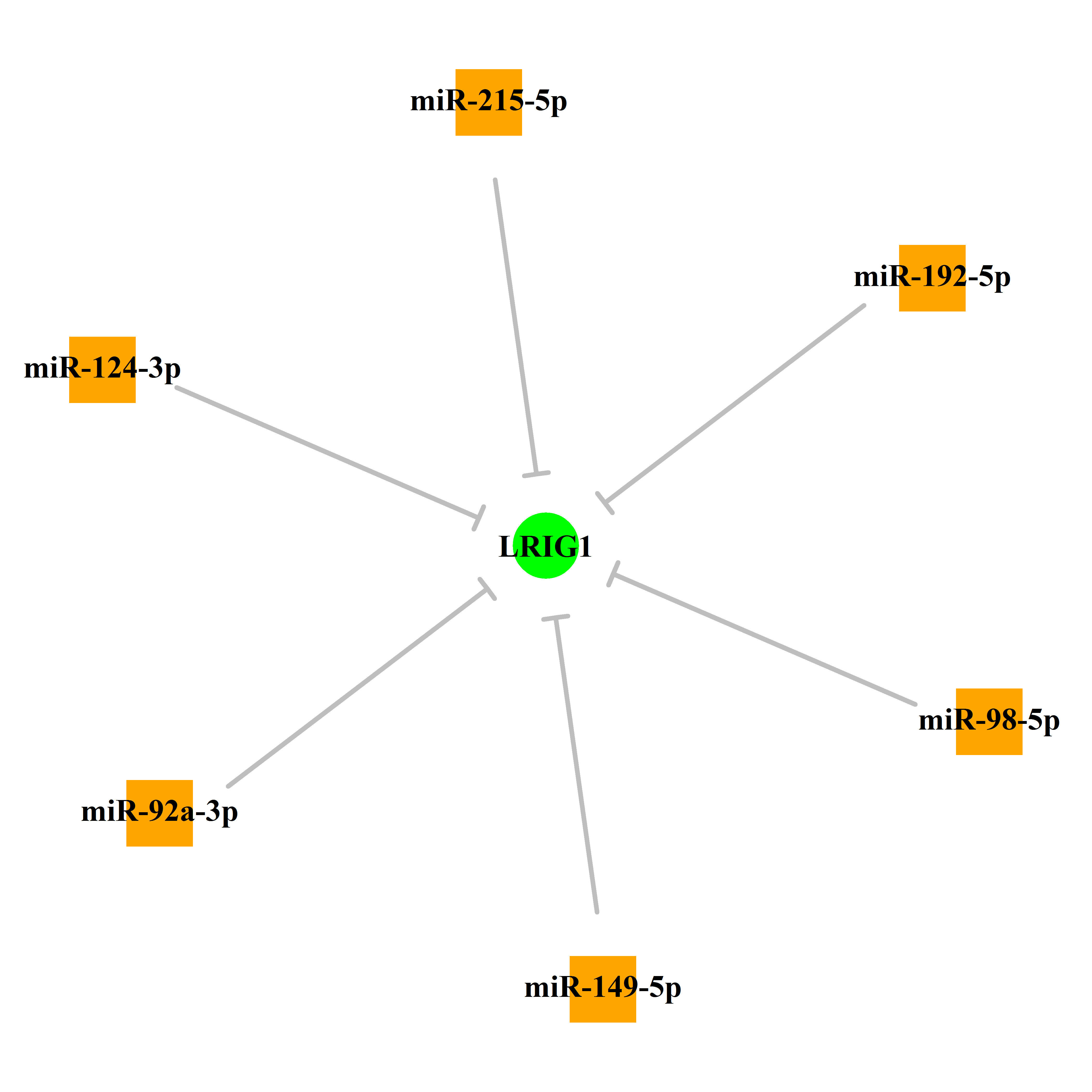 Experimentally validated miRNA-TS gene regulation information.