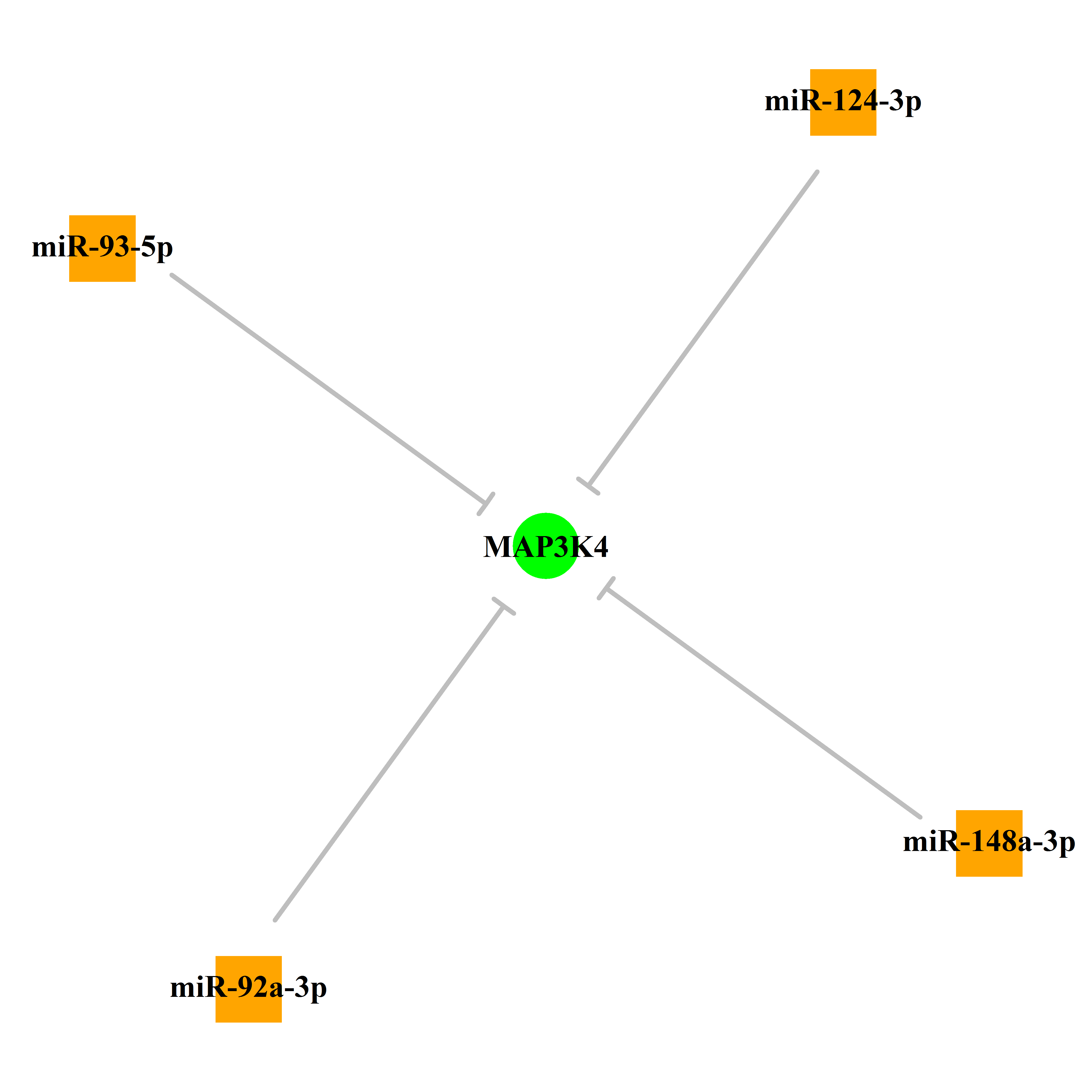 Experimentally validated miRNA-TS gene regulation information.