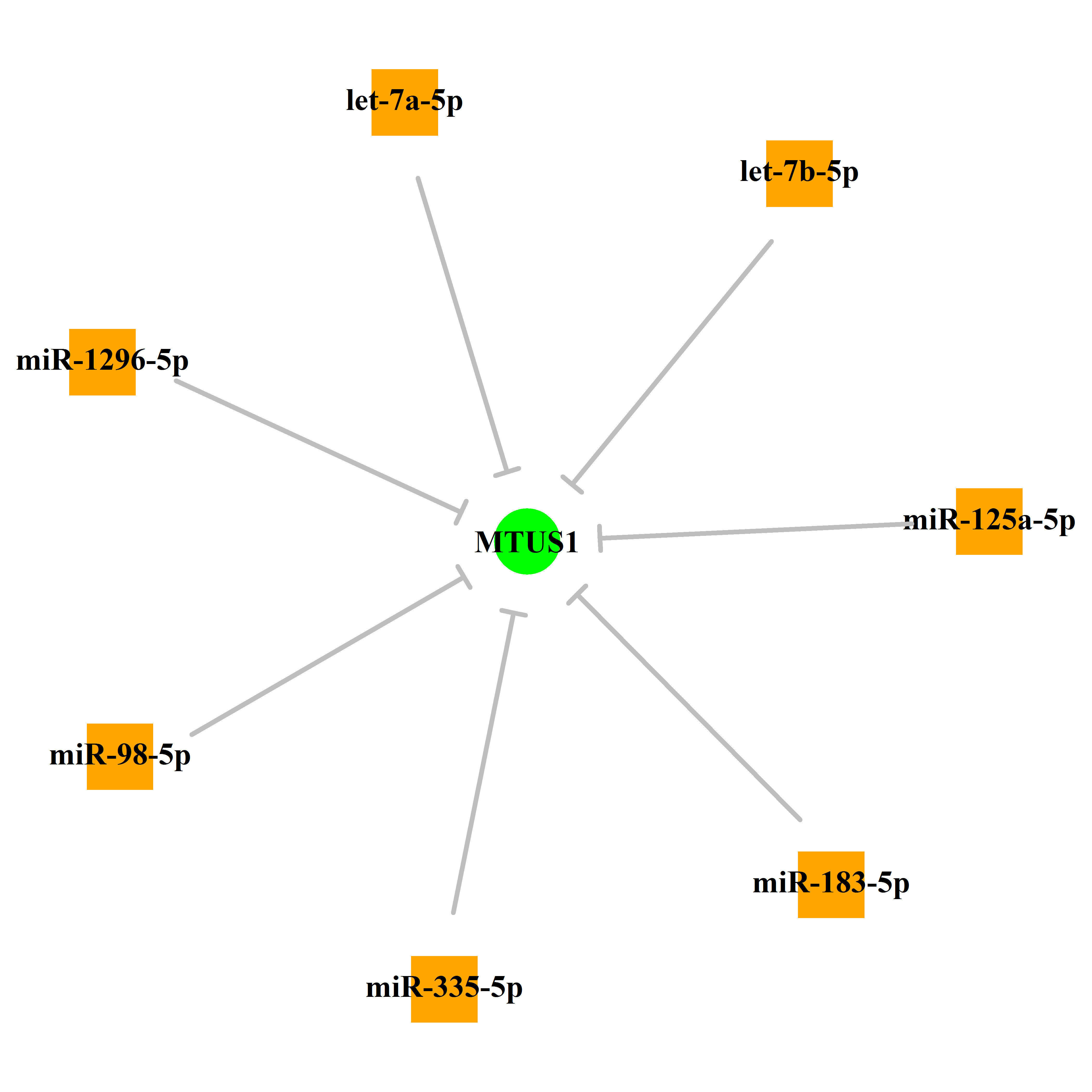 Experimentally validated miRNA-TS gene regulation information.