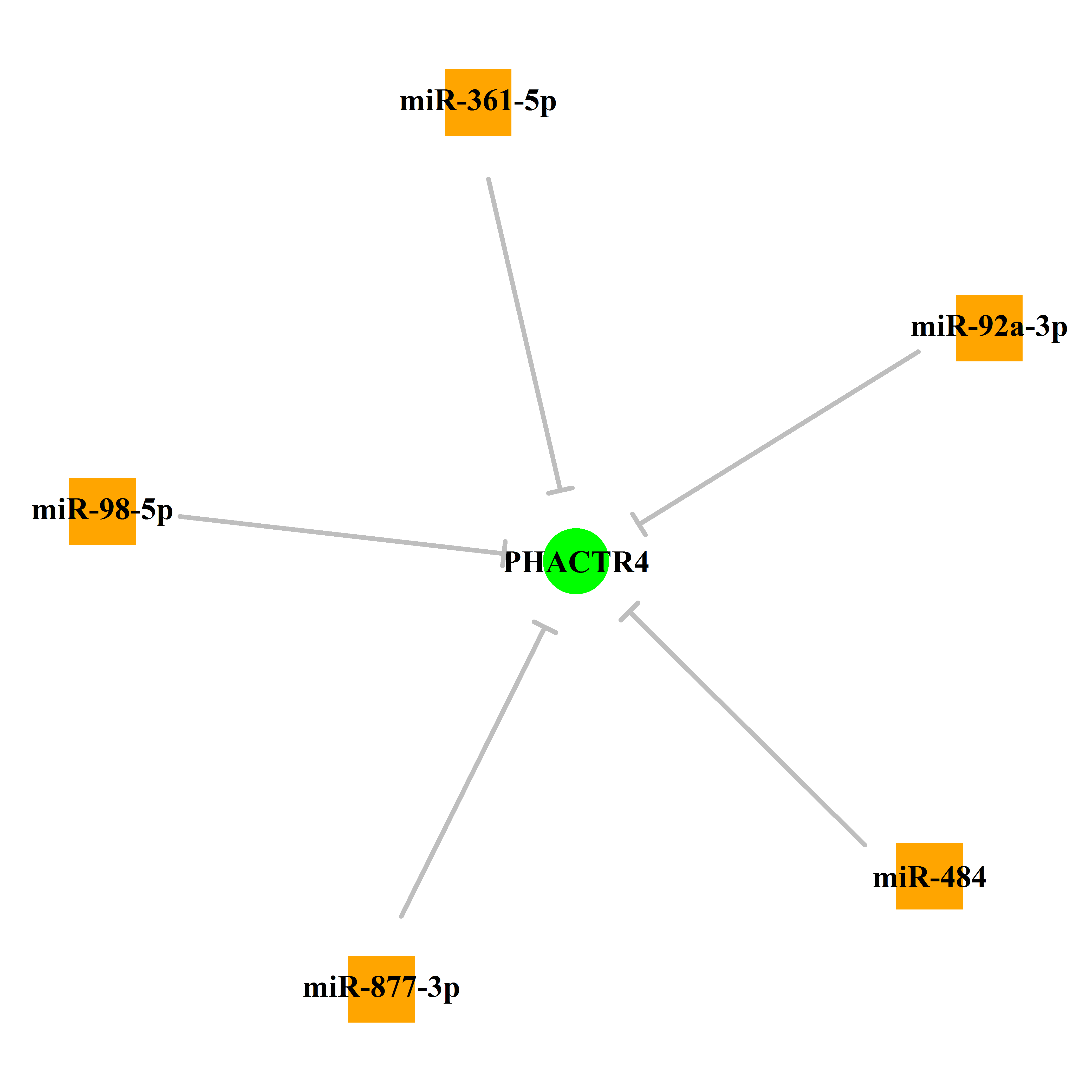 Experimentally validated miRNA-TS gene regulation information.