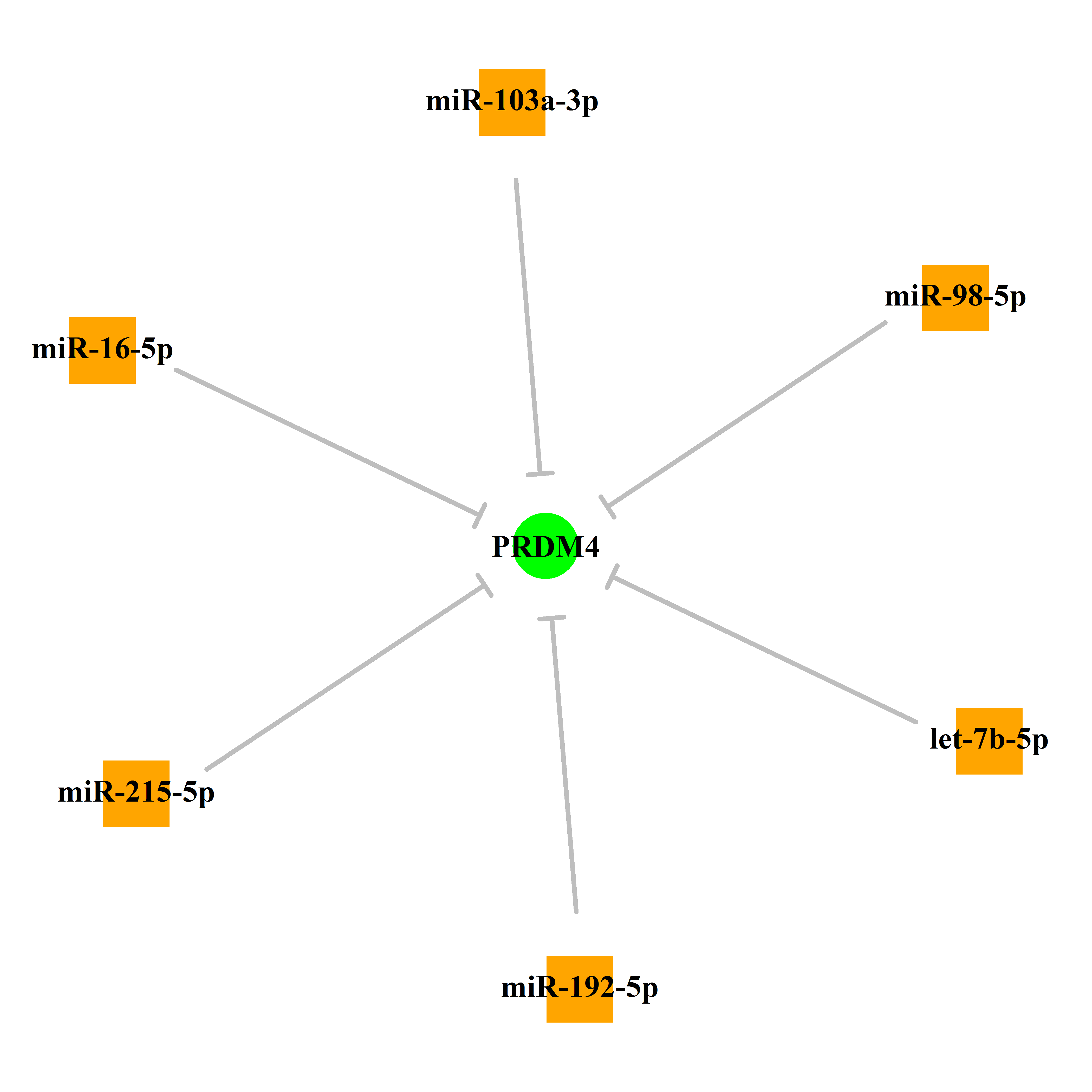 Experimentally validated miRNA-TS gene regulation information.