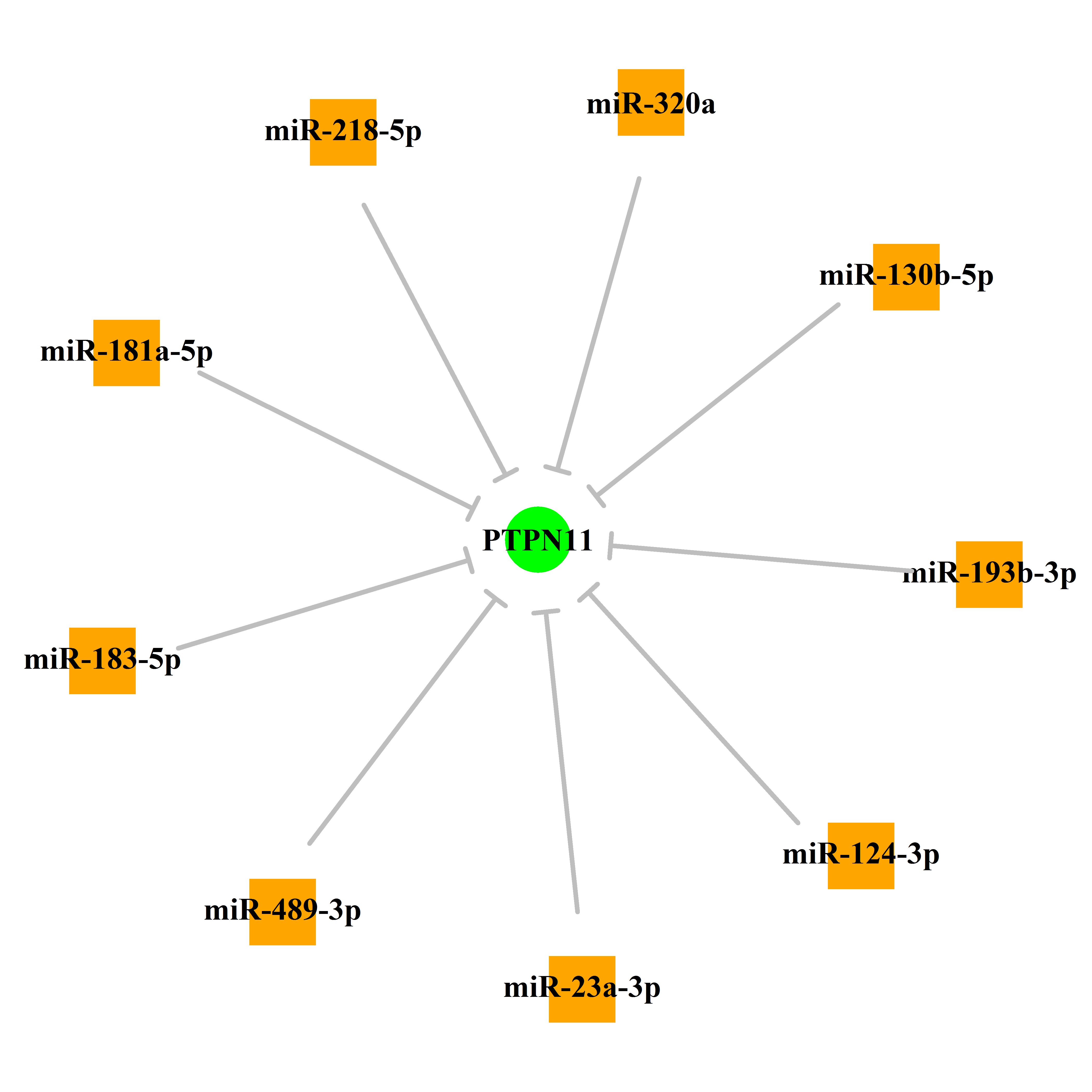 Experimentally validated miRNA-TS gene regulation information.