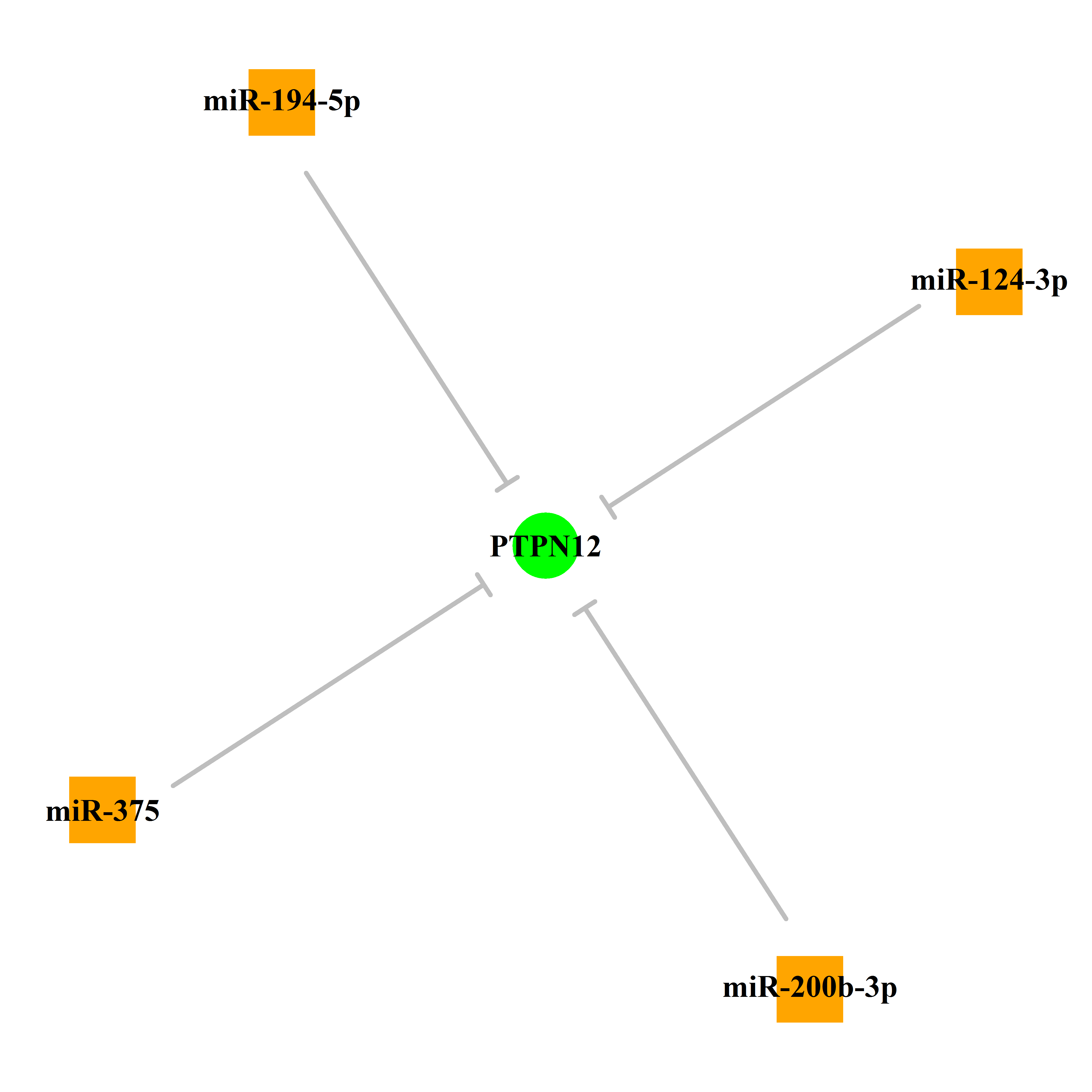 Experimentally validated miRNA-TS gene regulation information.