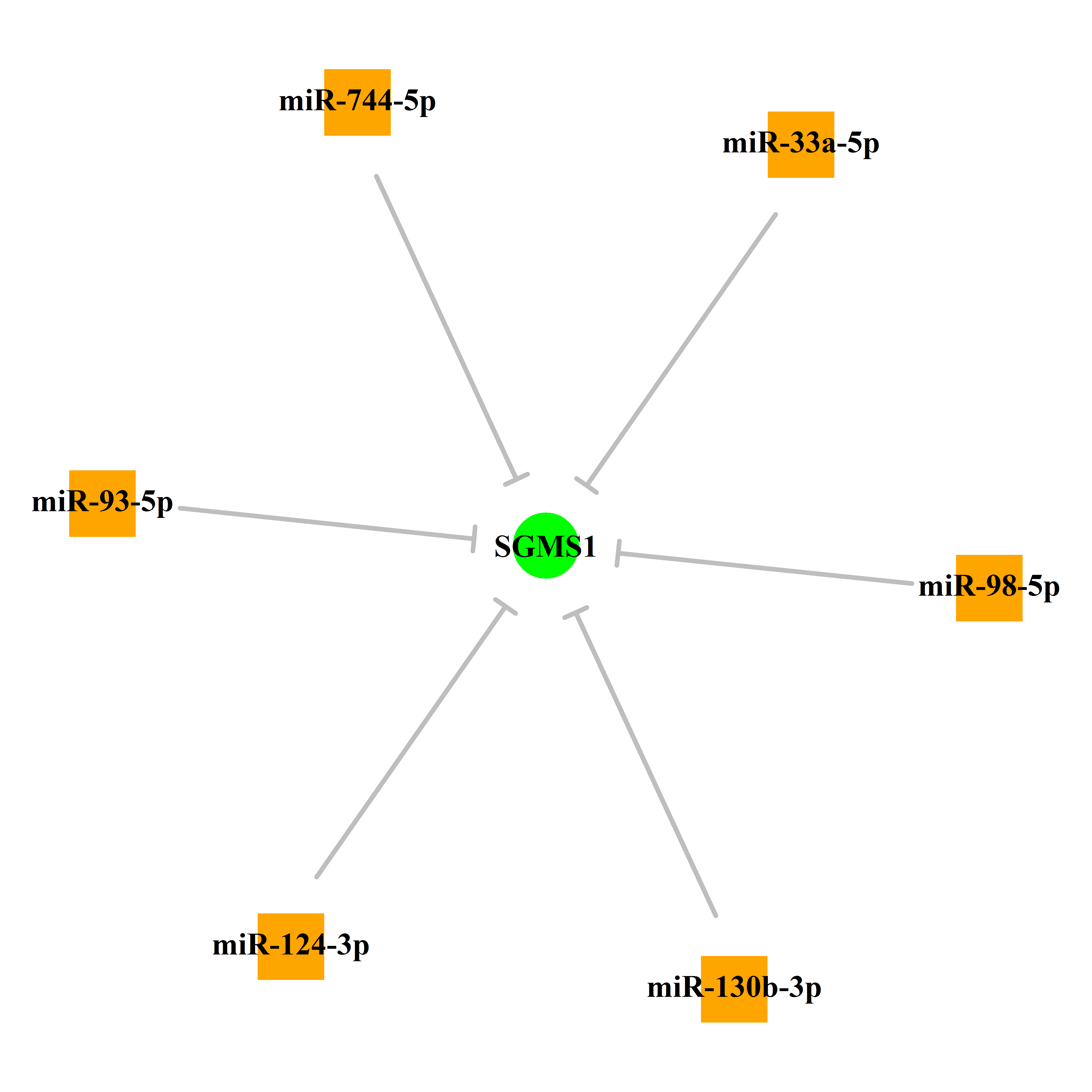 Experimentally validated miRNA-TS gene regulation information.