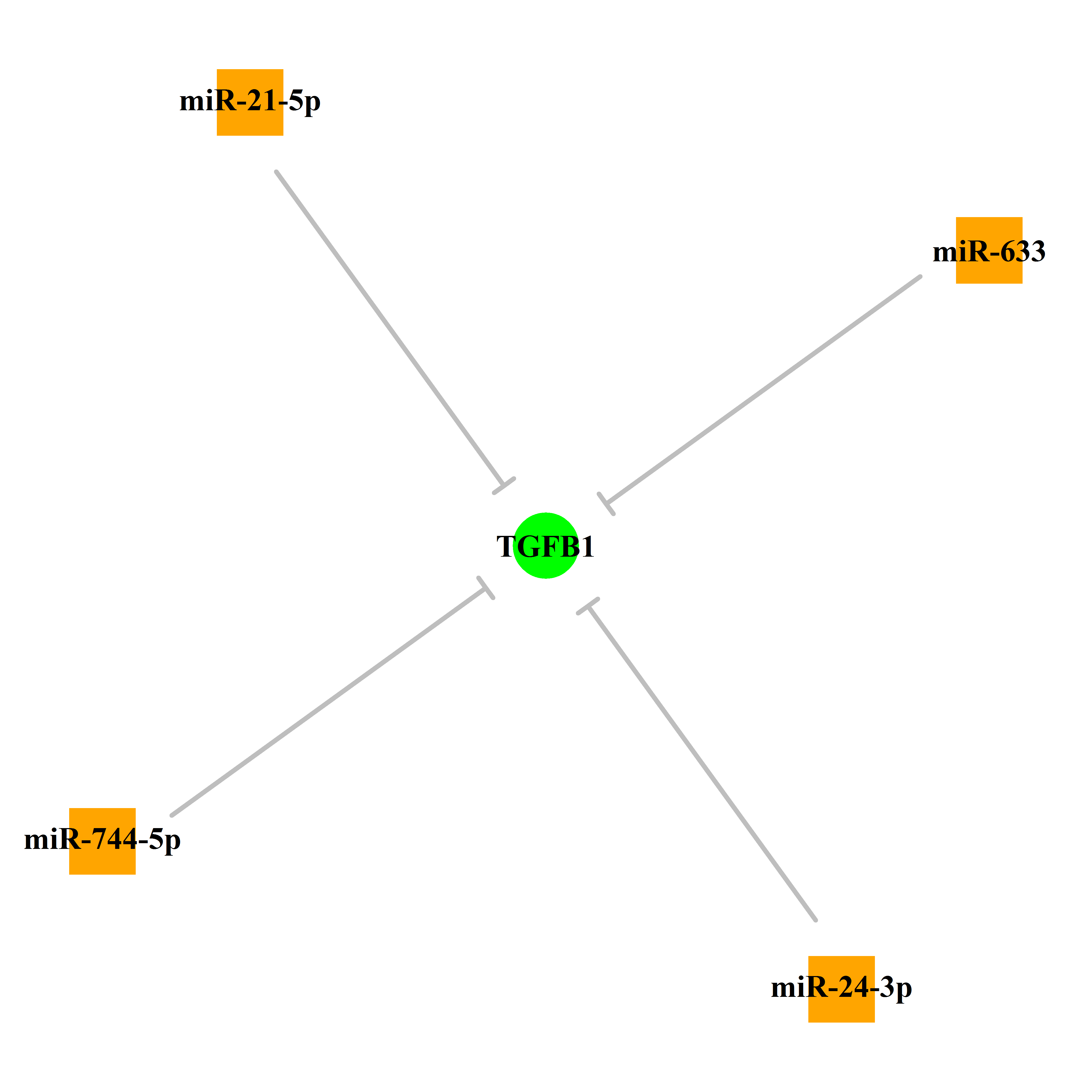 Experimentally validated miRNA-TS gene regulation information.