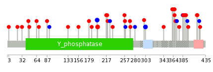 We used uniprot protein structure data from ensemble BioMart database. The size of circle shows the relative mutation number.