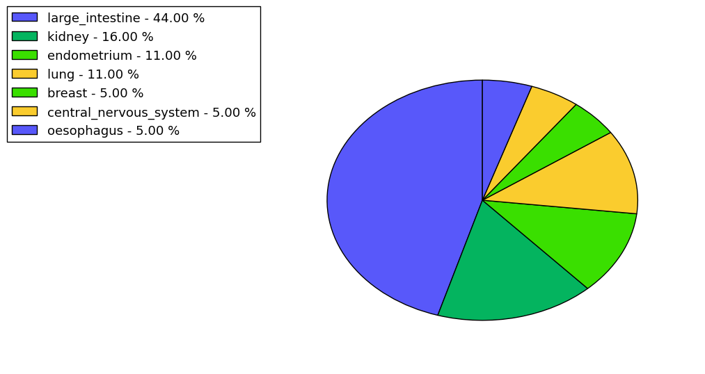 The synonymous mutational pattern in 17 major cancer types.