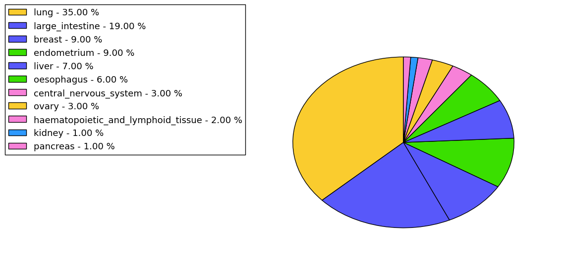 The synonymous mutational pattern in 17 major cancer types.