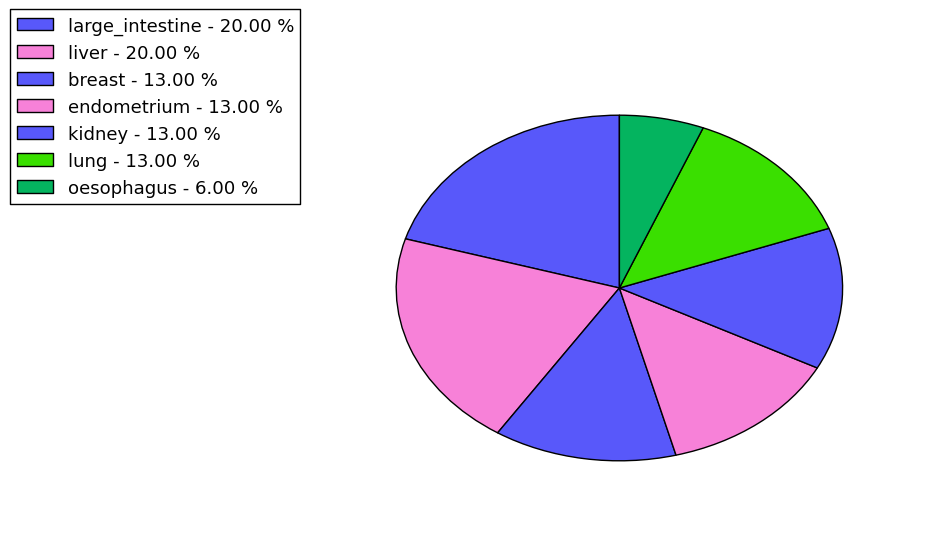 The synonymous mutational pattern in 17 major cancer types.